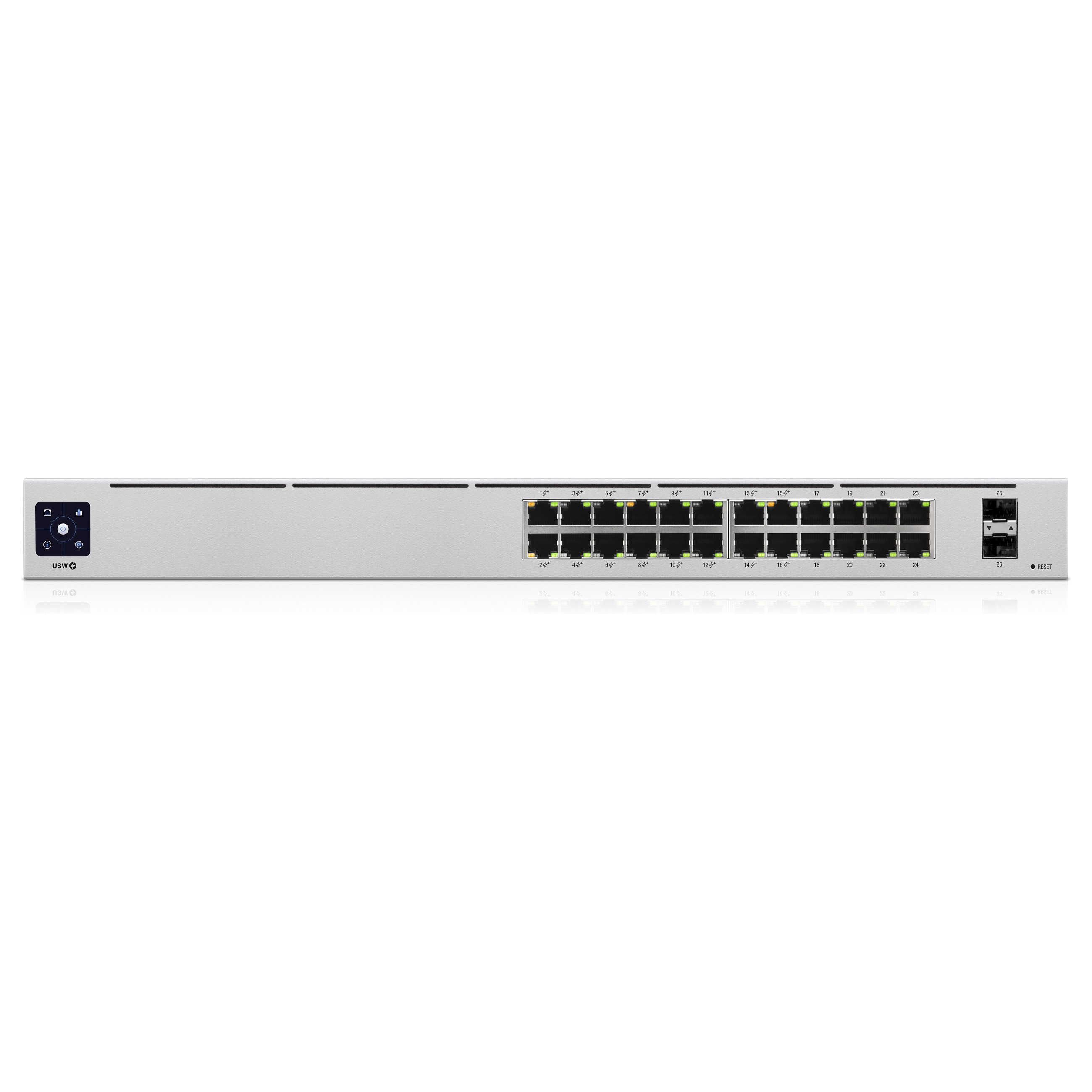 Ubiquiti UniFi Switch 24 Port me 16x PoE+ dhe 2x SFP Uplink (USW-24-POE) - 1