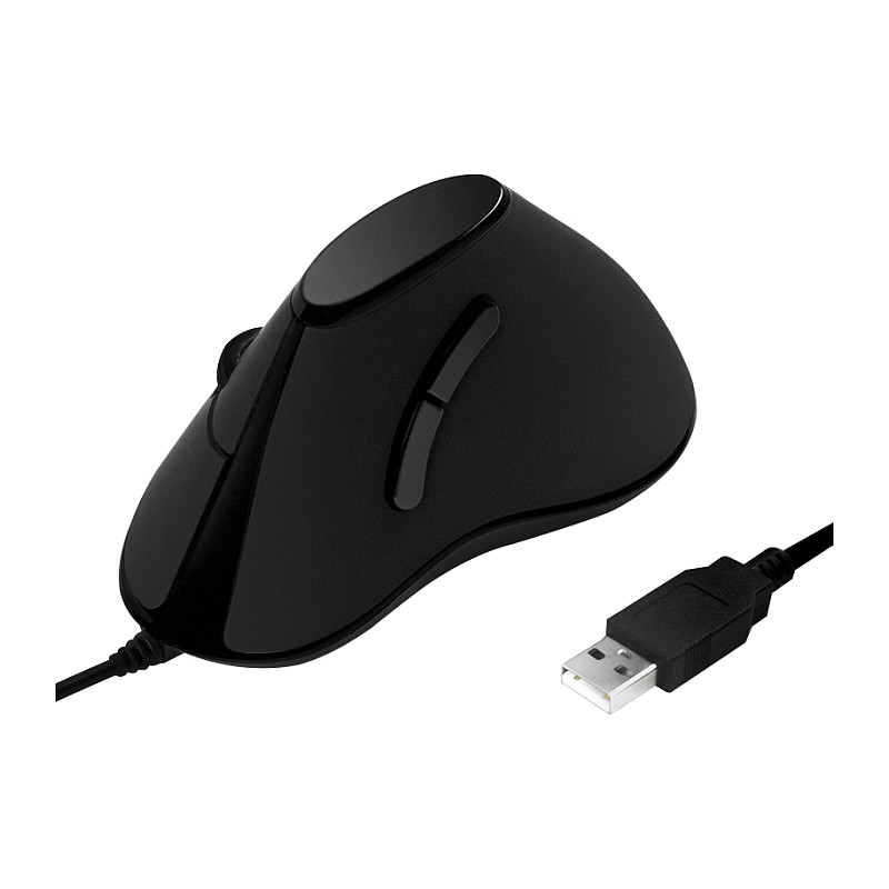 Maus me kabllo LogiLink ID0158 / 1000 DPI / USB-A / 5 Butona - Zezë