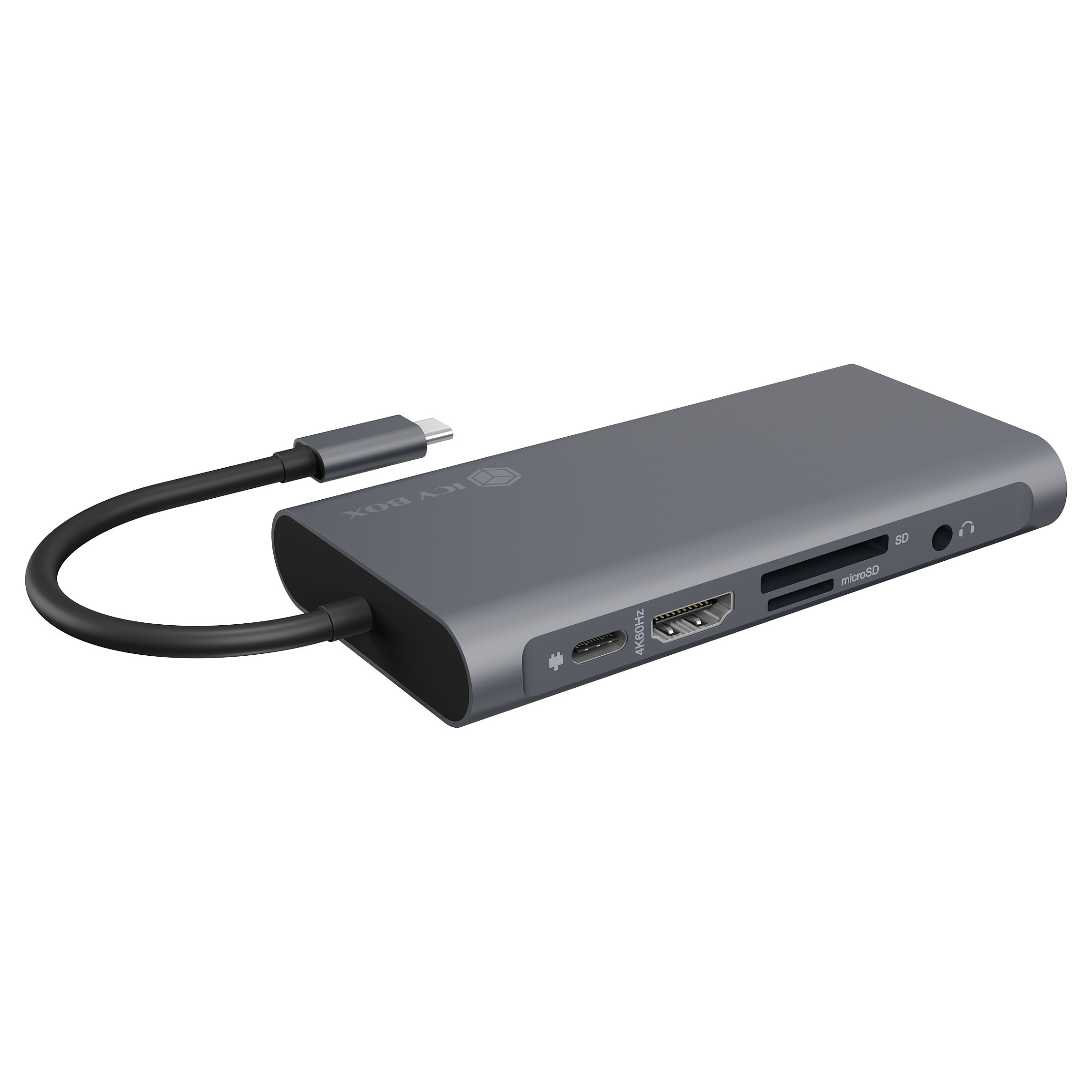 Docking Station ICY BOX IB‑DK4040‑CPD / 10‑in‑1 / PD 100W / 3xUSB-A / 1xUSB-C / 1xHDMI / 1xVGA – Zezë - 15