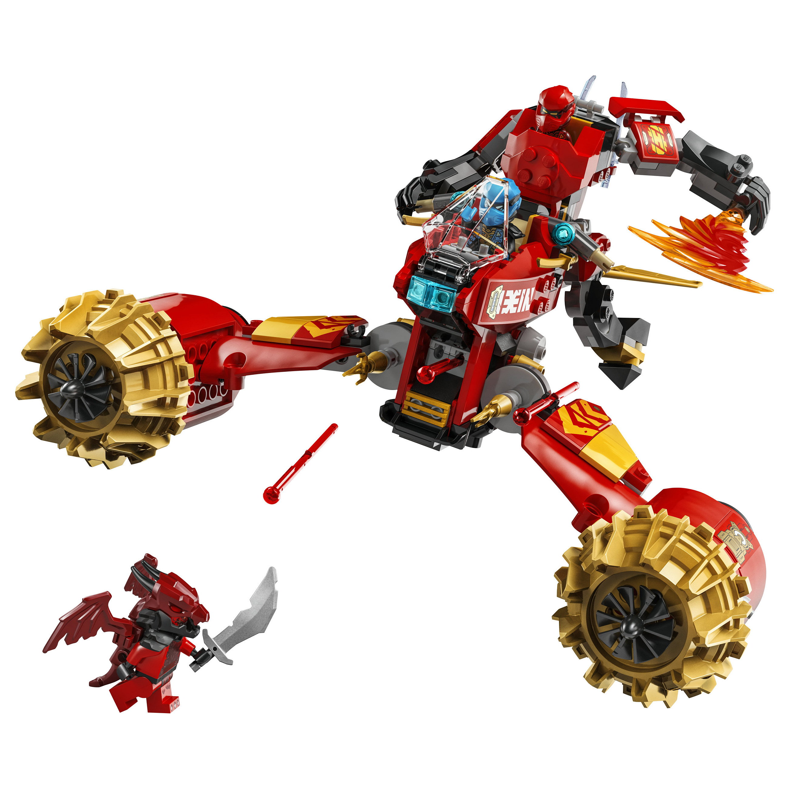 Lego Ninjago  71830 / Kai’s Storm Rider Mech - 20