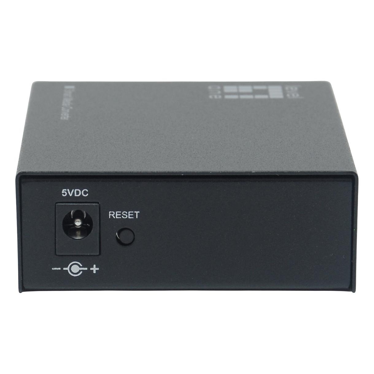 Konvertues Medias LevelOne GVM-2001, Gigabit Ethernet në Fibër Optike SC, Multi-Mode, 850 nm, 500 m - Zezë - 2