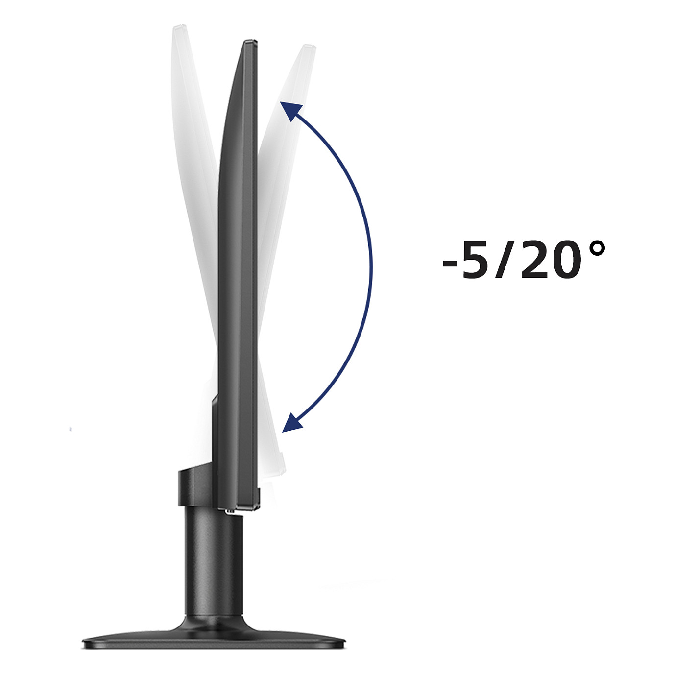 Monitor Philips 1000 Series 24E2N1110 / 23.8" / Full HD IPS / 120Hz / 1ms / HDMI+VGA - Zezë - 6