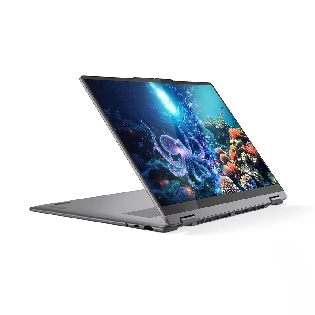 Laptop Lenovo Yoga 7 16ILL10 2-IN-1 / Ultra 7 256V / 16GB LPDDR5x / 512GB / 16" 2K Touch / Integrated Intel Arc 140V - Gri