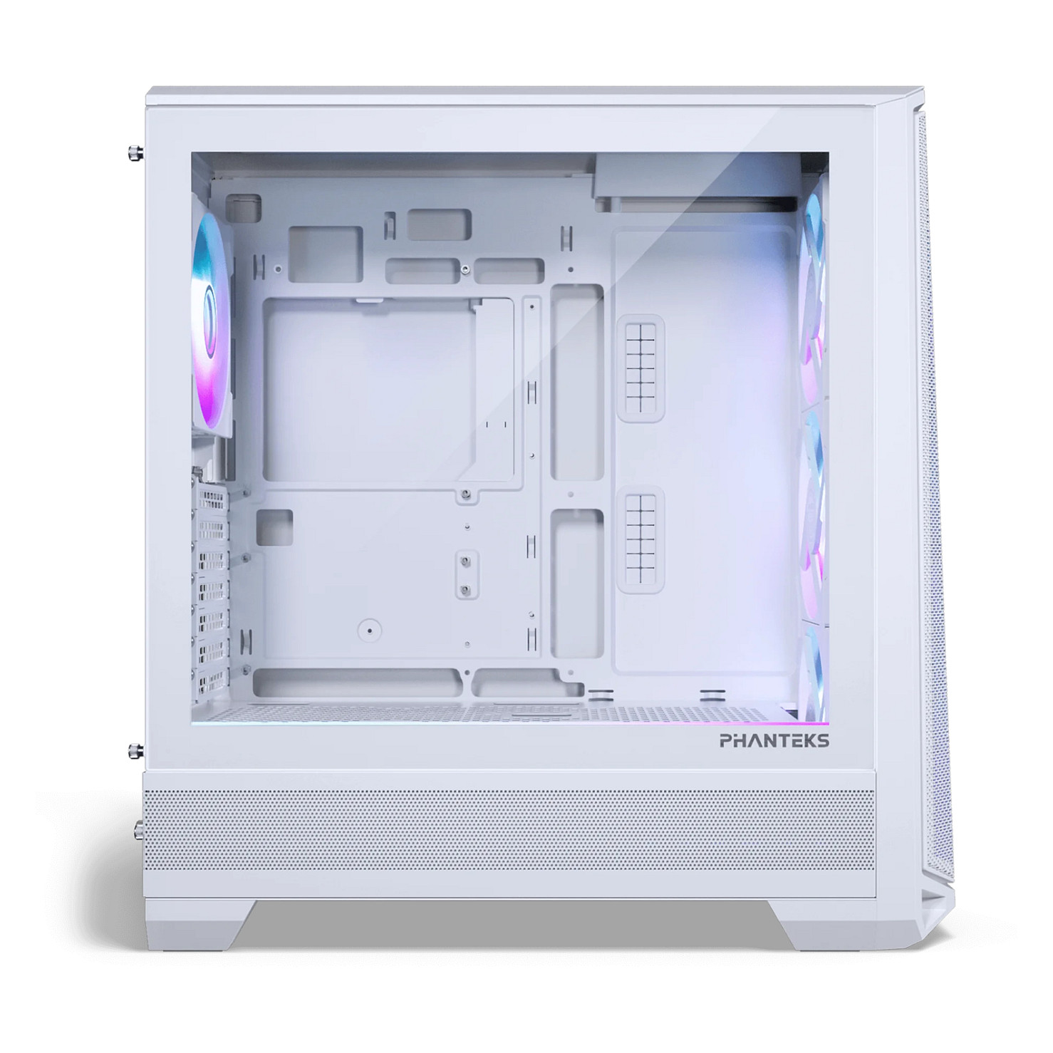 Kasë Phanteks Eclipse G400A DRGB / Midi Tower / E-ATX / 4x 140mm D-RGB Fan / Tempered Glass - Bardhë  - 2
