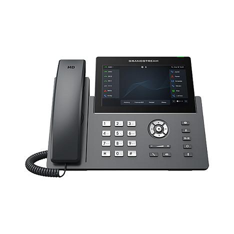 Telefon VoIP Grandstream GRP2670, 12 Linja, 16 Llogari SIP, Ekran Touch 7", Wi-Fi, Bluetooth, Gigabit Ethernet, PoE - Zezë