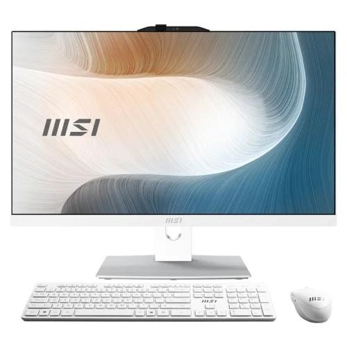 AIO MSI Modern AM242P 1M-2097EU, Core 7 150U, 16GB DDR5, 512GB, 23.8" FHD IPS, Intel Graphics, Maus - Bardhë