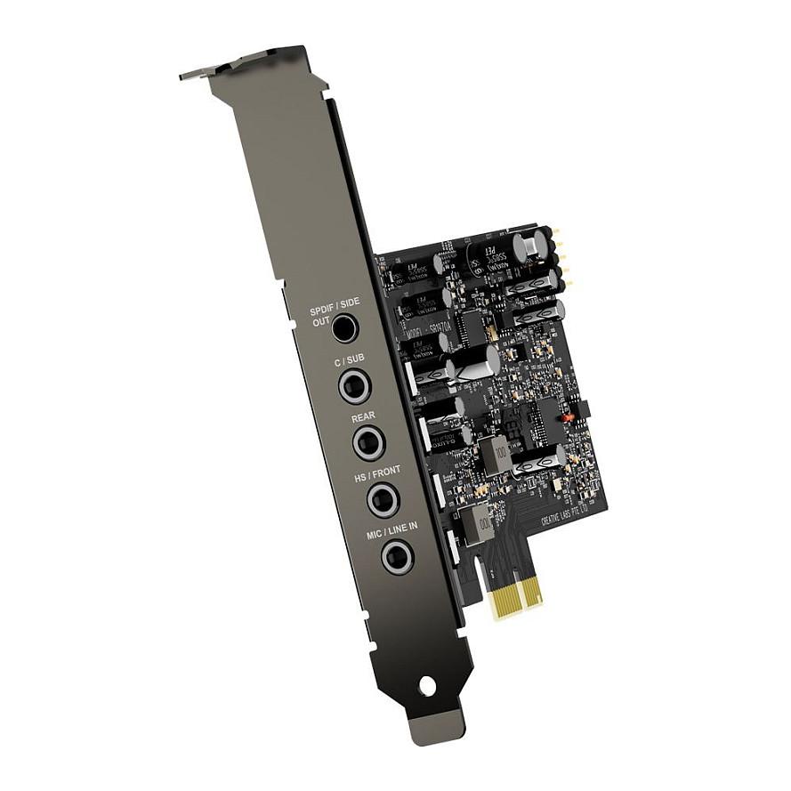 Kartë e Zërimit Creative Sound Blaster Audigy Fx Pro, 7.1 Kanale, 32-bit, PCIe, SNR 120 dB - 3