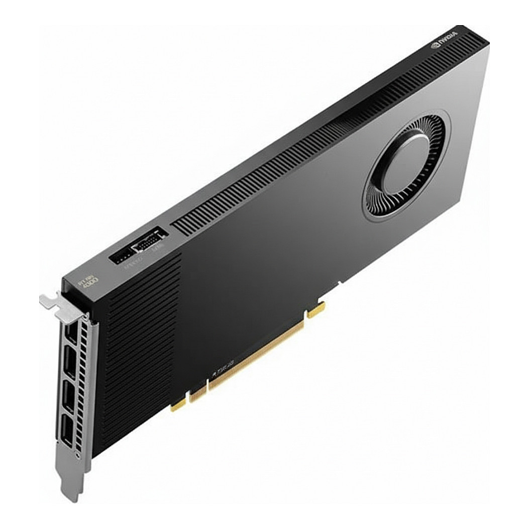 Kartelë Grafike NVIDIA RTX PRO 4000 SFF Blackwell / 24GB GDDR7 ECC / PCIe 5.0 x8 / 4x Mini DisplayPort 2.1b