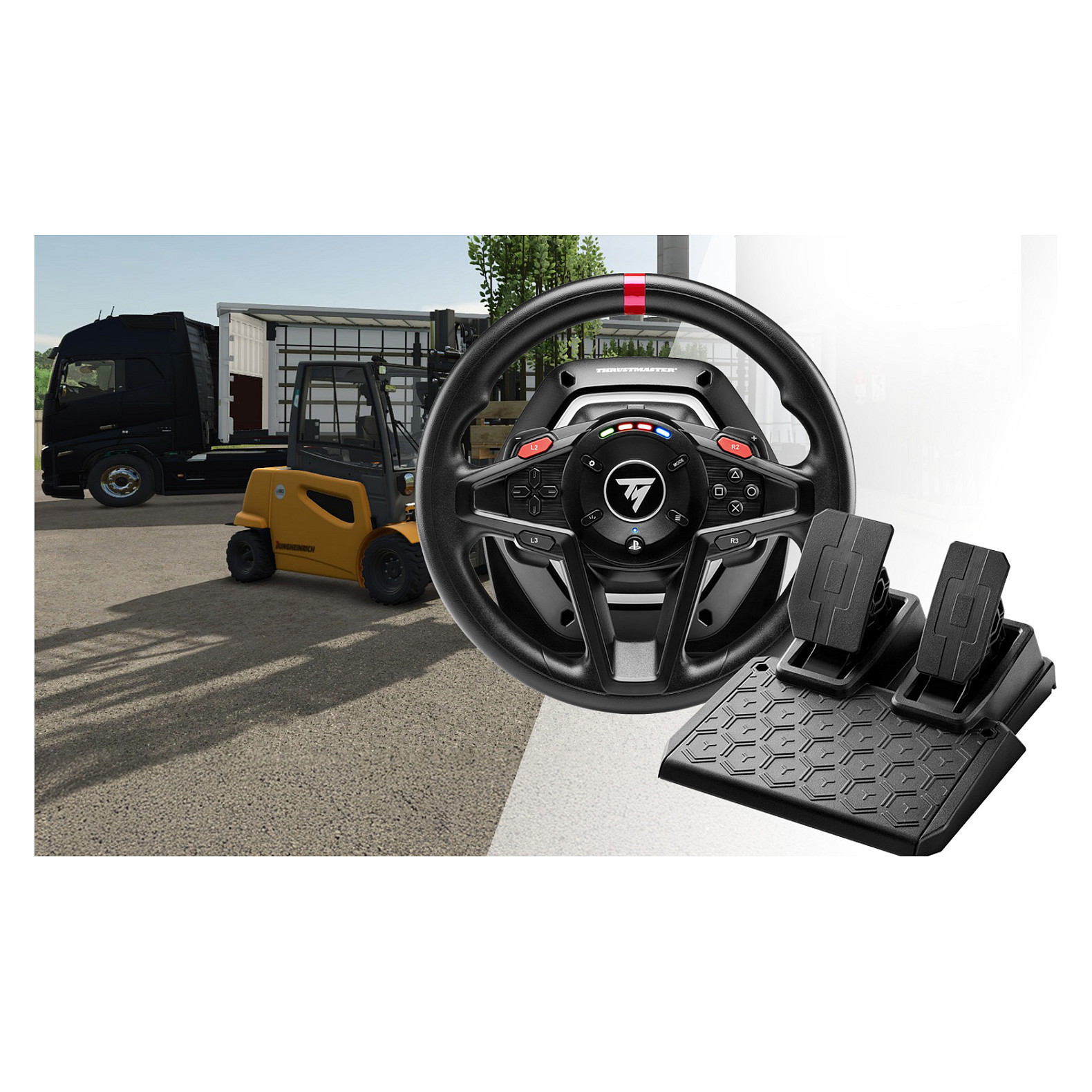 Kontroller Timon Thrustmaster T128 SimTask Farming Pack - Zezë - 8