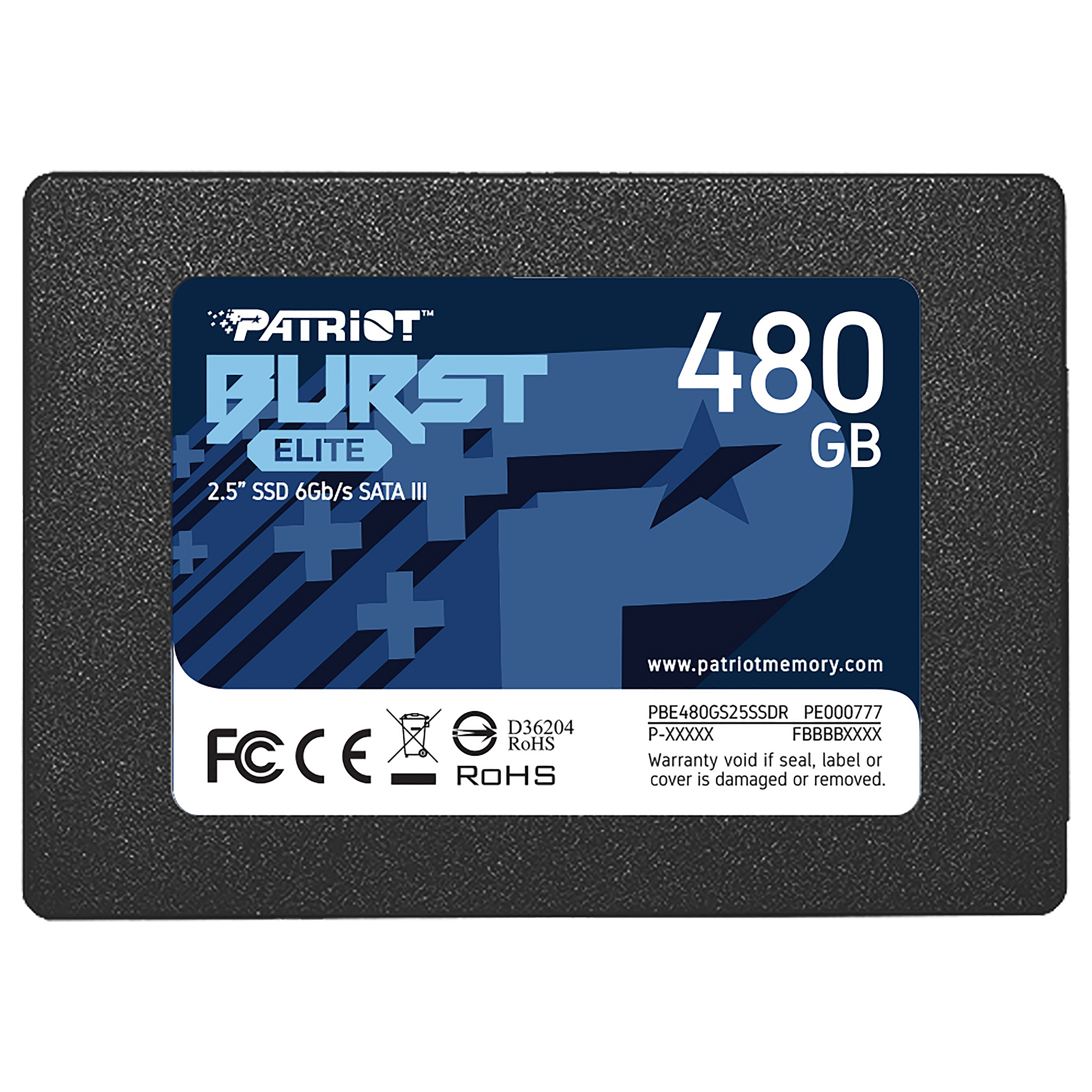 SSD të Brendshme 2.5" / 480 GB / Patriot Burst Elite / SATA3 / PE777 - 1
