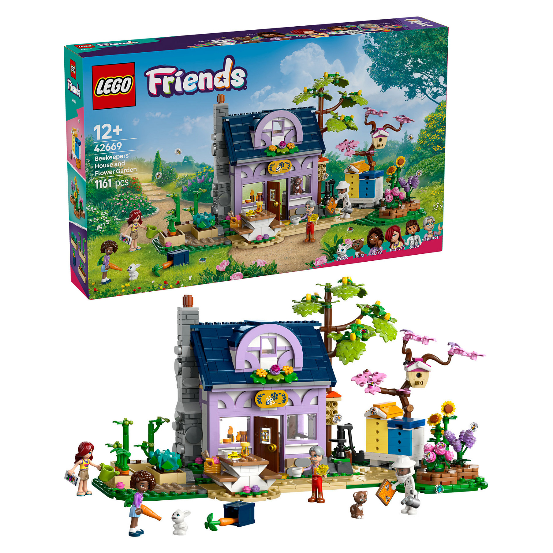 LEGO 42669 Friends Beekeeper’s House and Flower Garden - 3