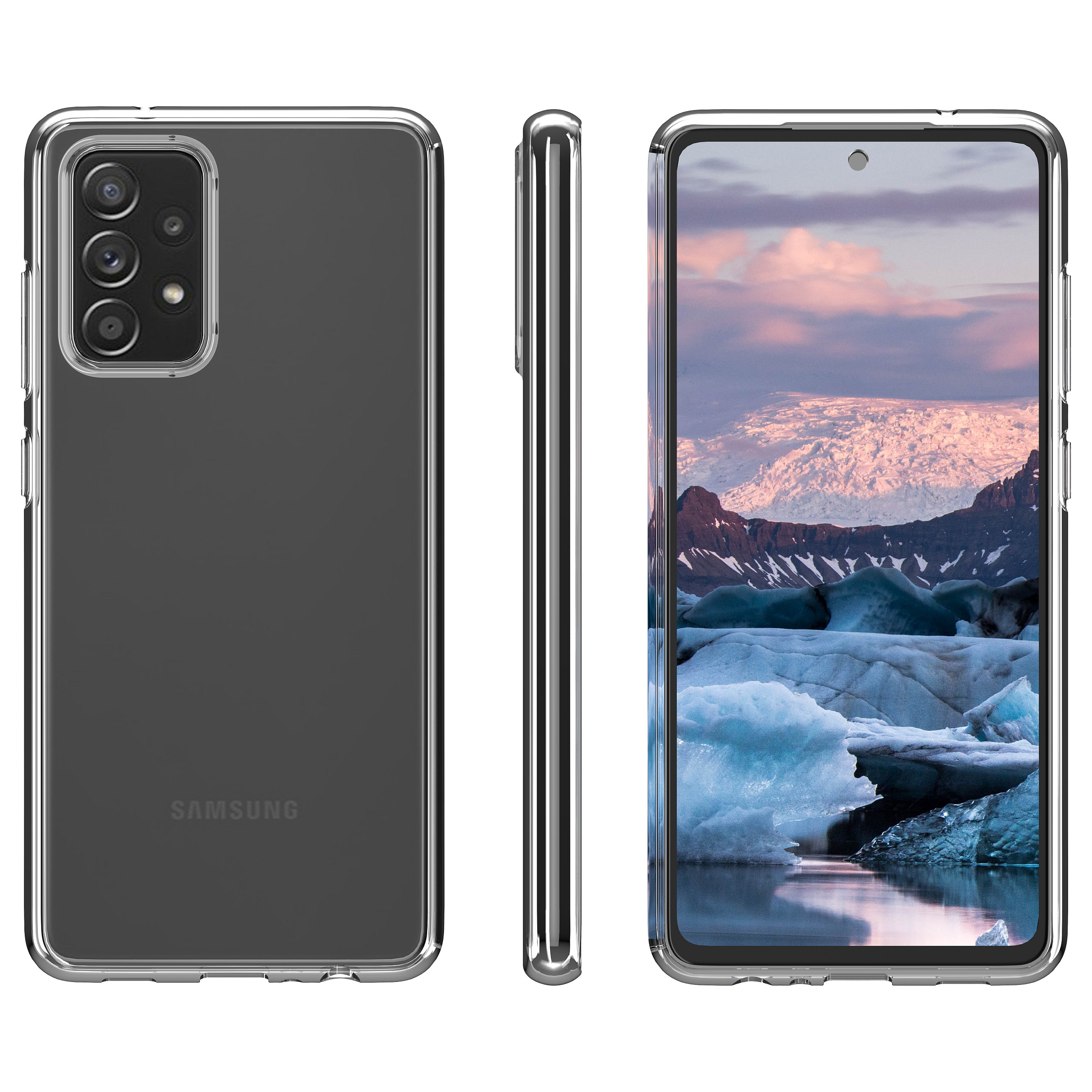 Aksesorë për telefon dbramante1928 / Case / Galaxy A52/A52S - Transparent - 3
