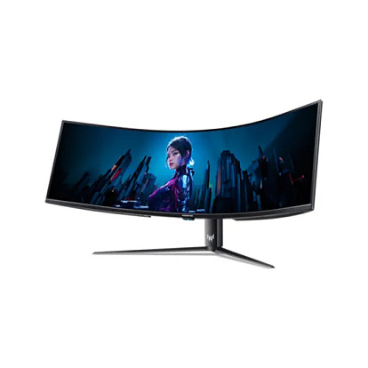 Monitor Gaming Acer Predator Z57bmiiphuzx / 57″/ DUHD / VA Mini LED / Curved / 120Hz / 1ms / HDMI+DP+USB - Zezë - 1