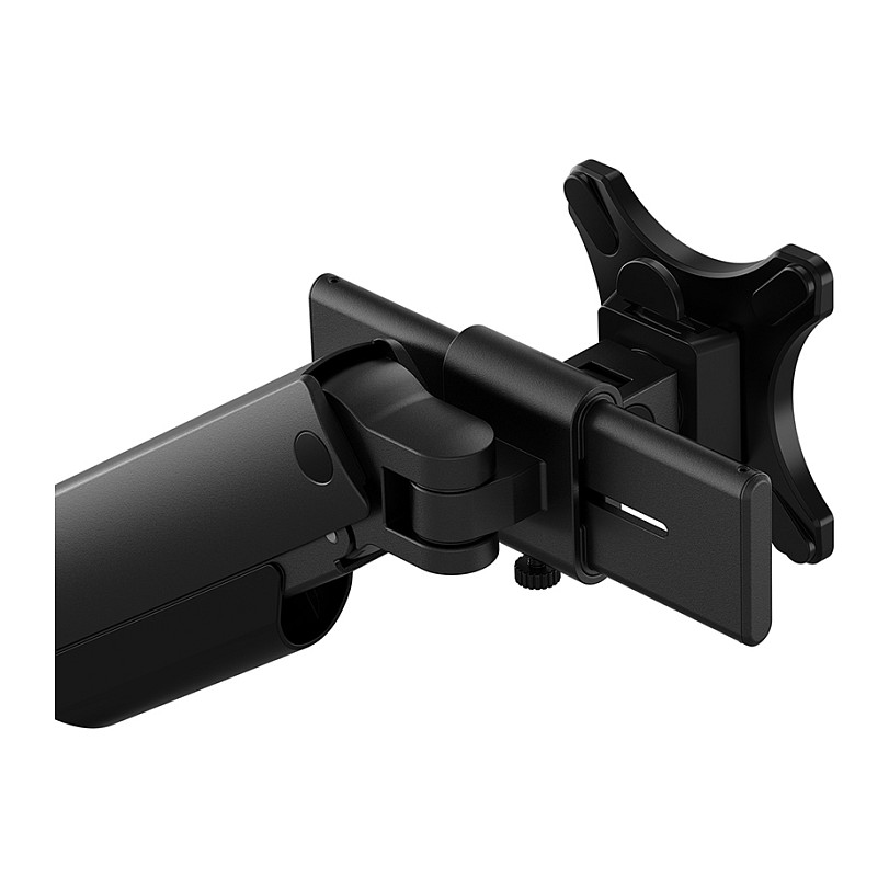 Mbajtëse për Monitor Neomounts / 2 Monitorë / 24"-34" / 11kg për Monitor / VESA 75x75-100x100 / Full Motion / Gas Spring / Tavolinë - Zezë - 7