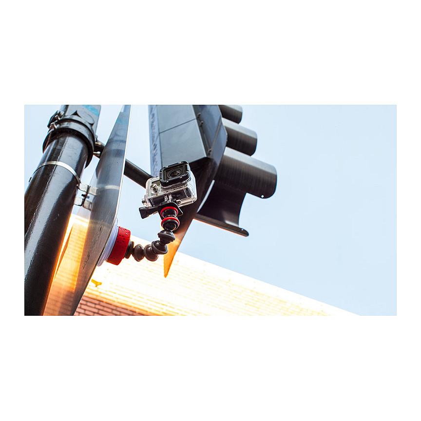 Mbajtëse për Kamera JOBY JB01329-BWW / Suction Cup / GorillaPod Arm / GoPro Adapter / 1/4"-20 / 110g - Zezë/Kuqe - 5