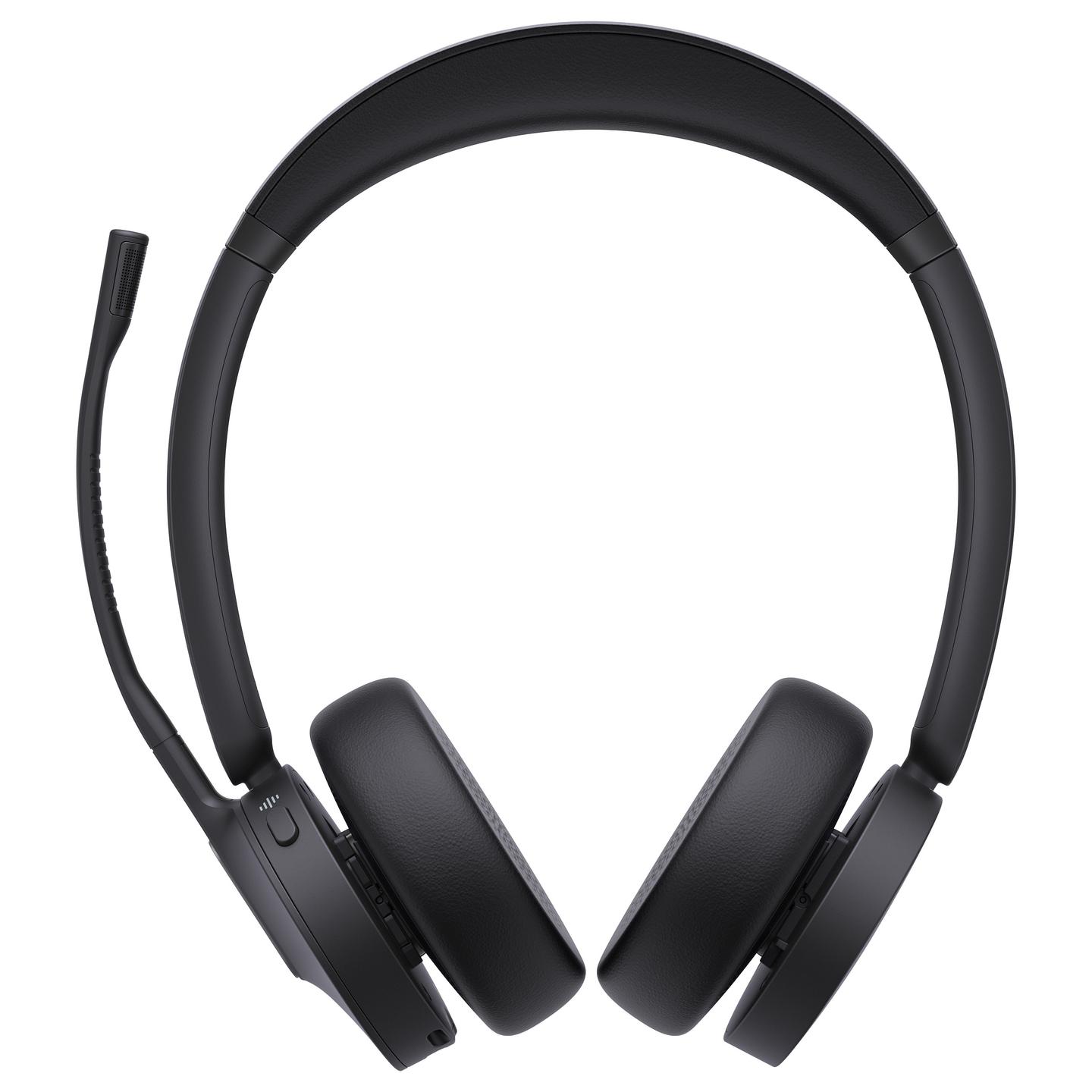Kufje pa kabllo Yealink BH70 Dual UC / Bluetooth 5.2 / USB-C / 35mm / 35 orë / Mikrofon me anulim zhurme - Zezë