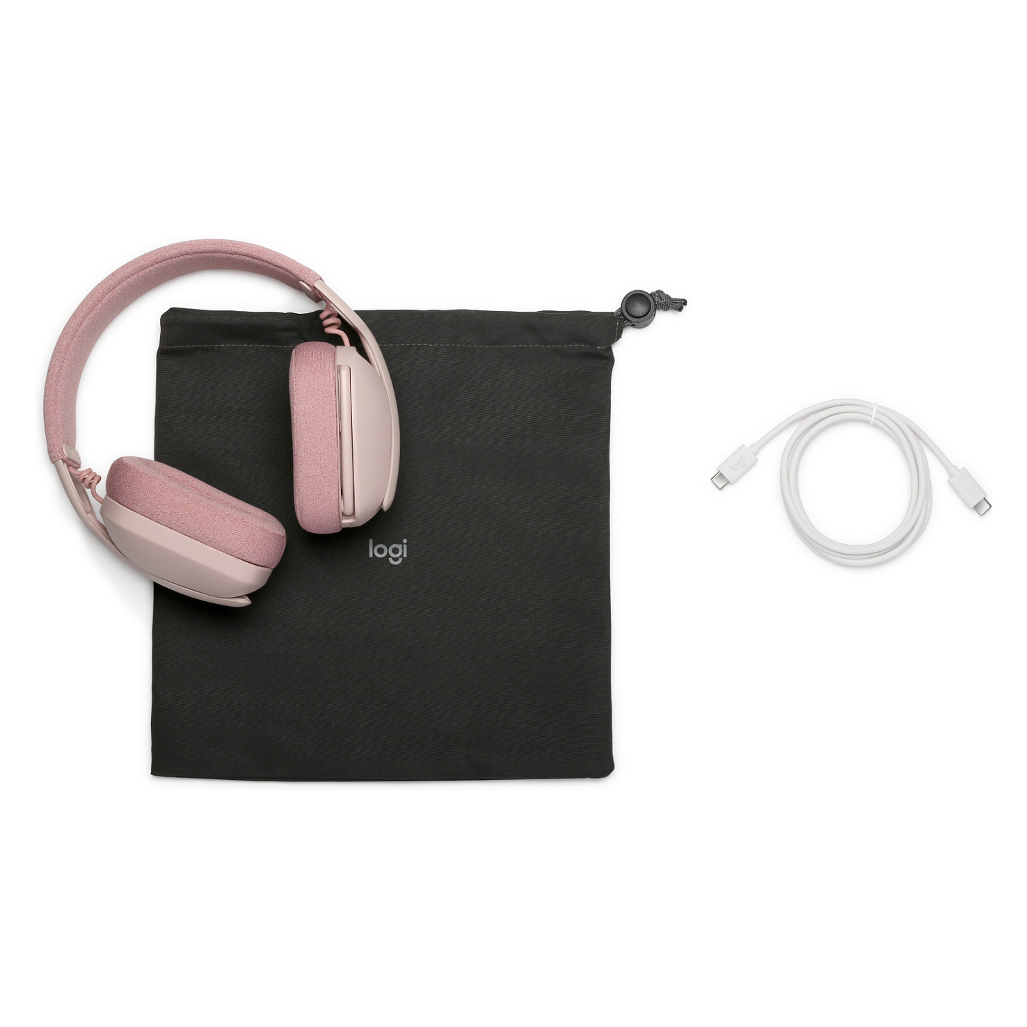 Kufje pa Kabllo Logitech Zone Vibe 100 / Full Size / Bluetooth Wireless – Rozë - 8