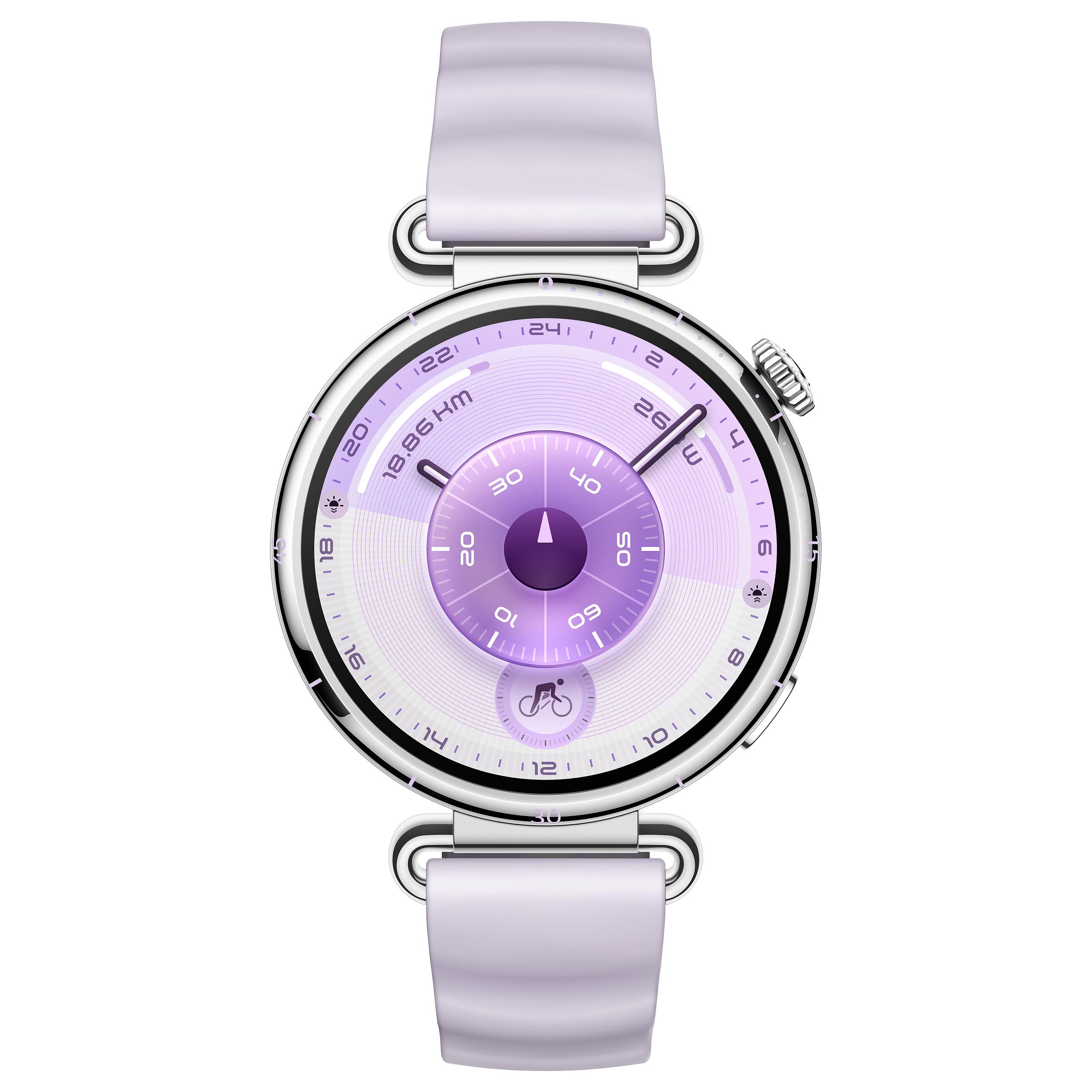 Orë e mençur Huawei WATCH GT 6 / 1.32" / AMOLED / GPS / Bluetooth / NFC / Monitorim Shëndeti - Argjend