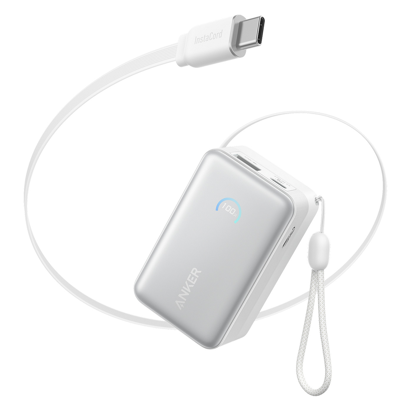 Powerbank Anker A1638 / 10000mAh - Bardhë