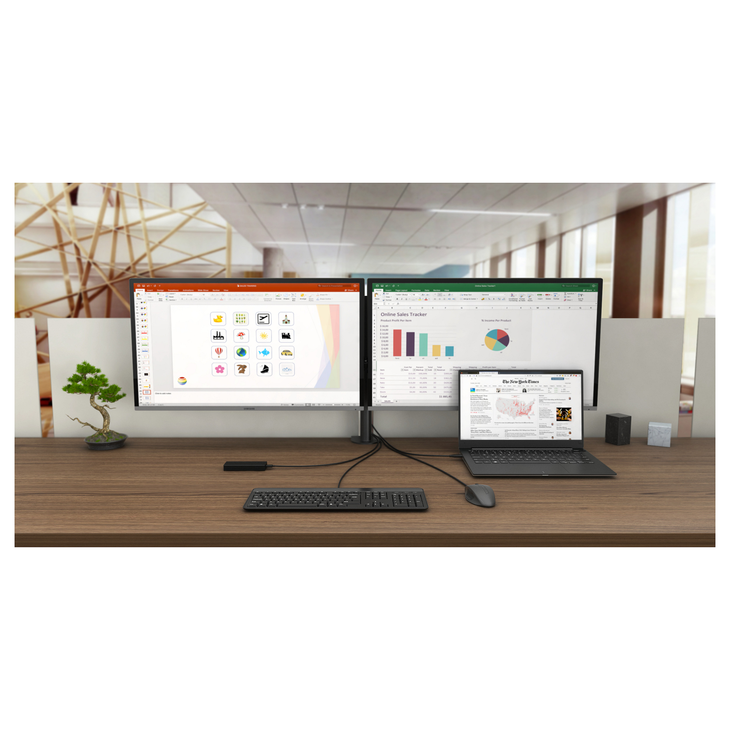 Docking Station I‑TEC USB-C Dual Display - 12