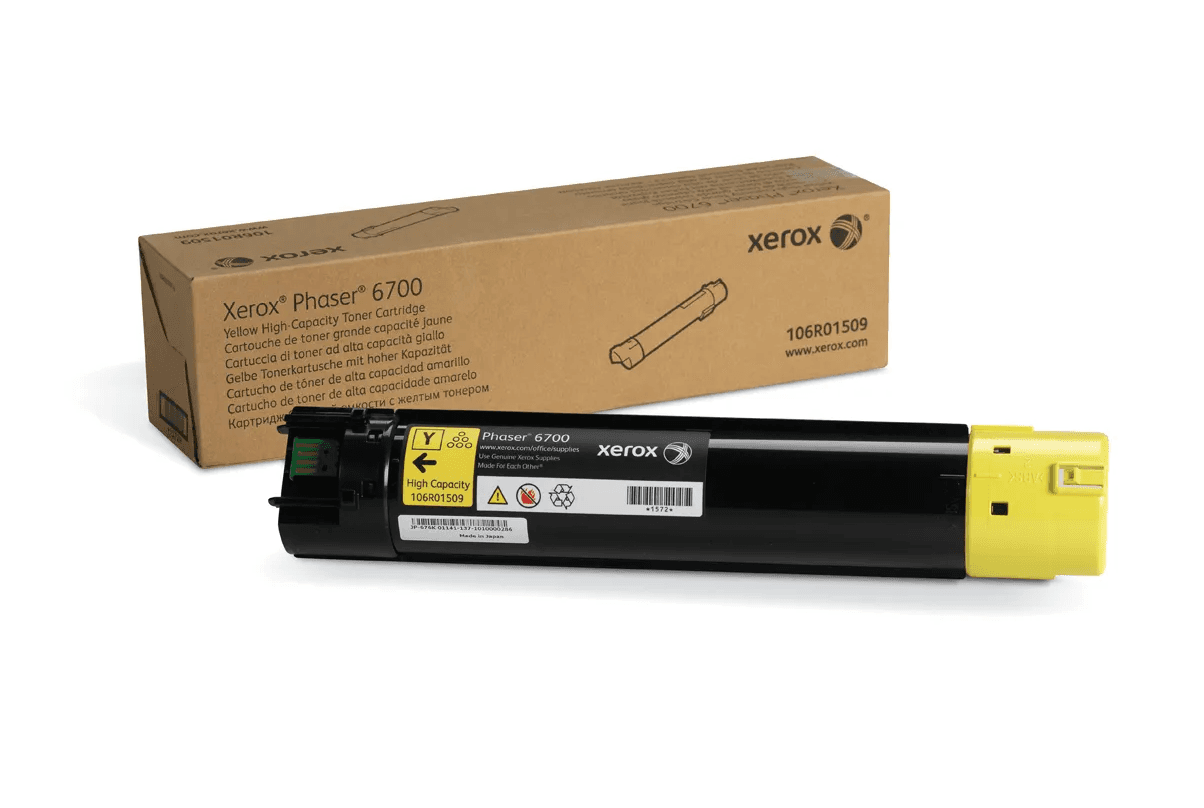 Toner Xerox 106R01509, 12000 faqe - Verdhë