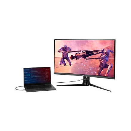 Monitor Gaming ASUS ROG Strix XG32VC / 31.5" / QHD VA LCD Curved / 170Hz / 1ms / USB-C+HDMI+DP+USB - Zezë - 12