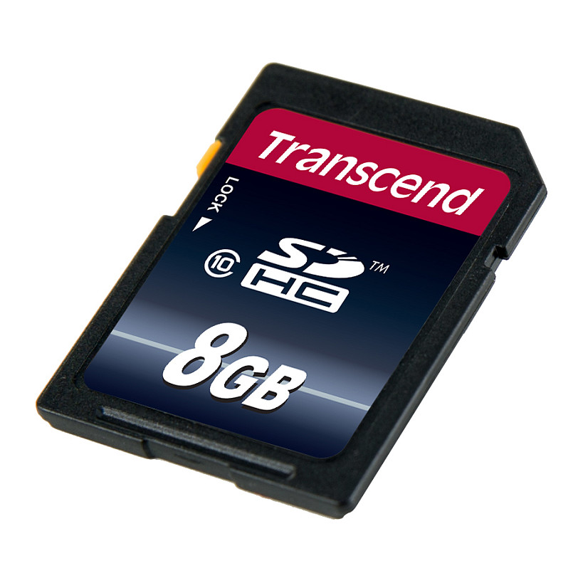 Kartë Memorie Transcend TS8GSDHC10 / 8GB / SDHC / Class 10 - 3