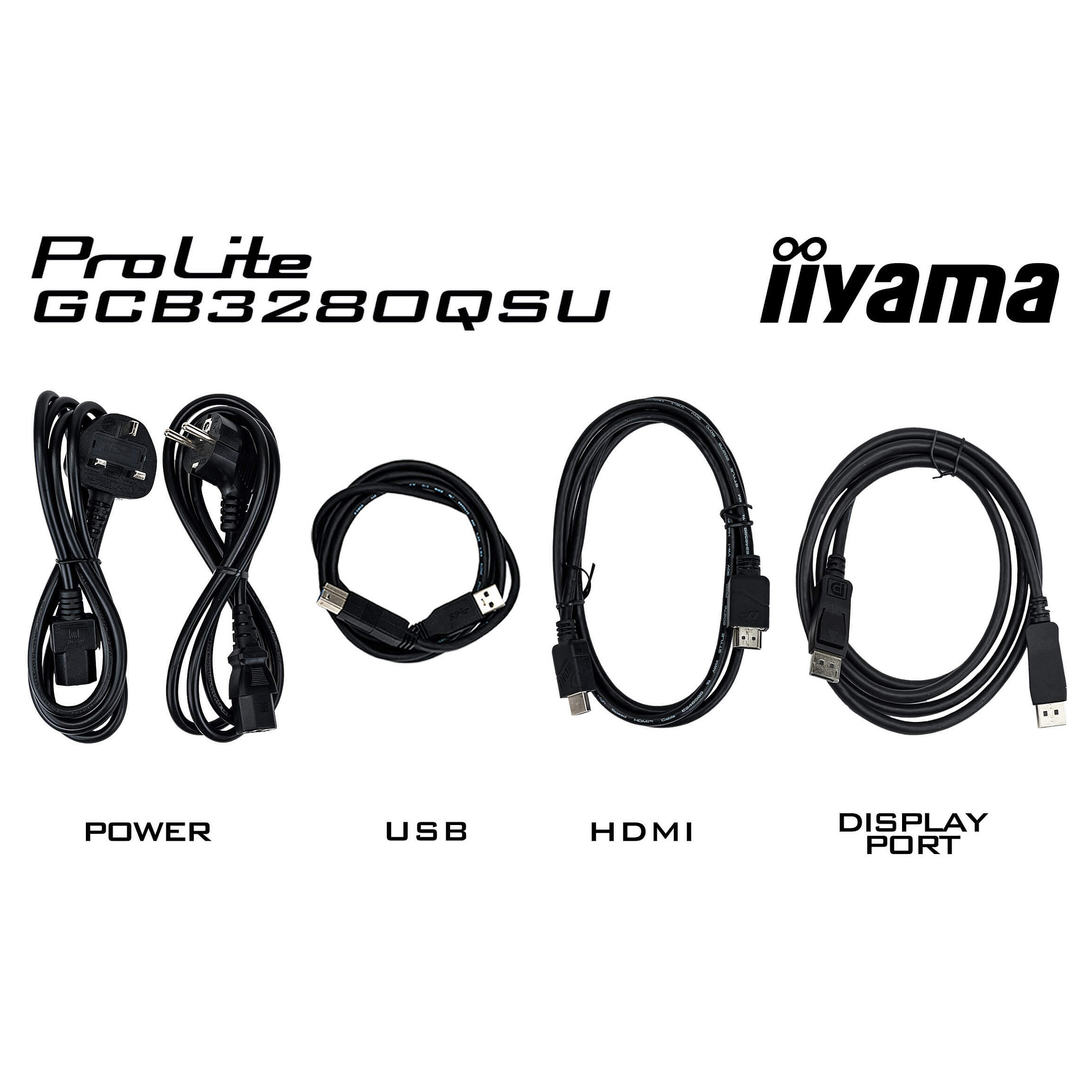 IIYAMA 80.0cm (31.5") GCB3280QSU-B2 16:9 2xHDMI+DP Curv.Lift - 12