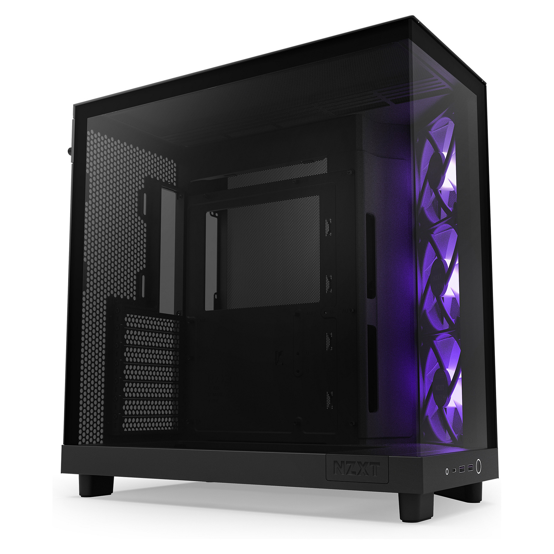 Kasë NZXT H6 Flow RGB CC-H61FB-R -Zezë - 17