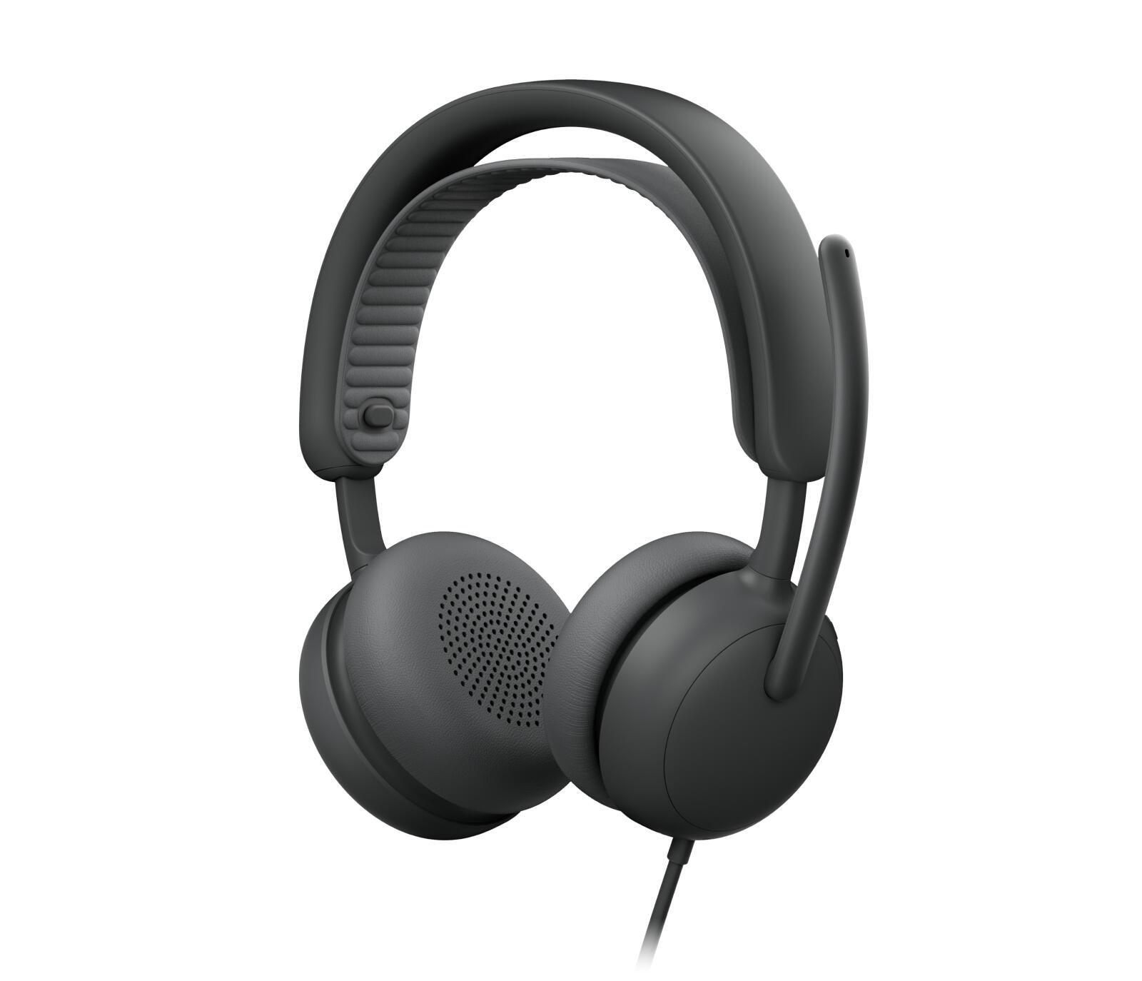 Kufje me kabllo Logitech Zone Wired 2 UC / USB-C + USB-A / ANC / Driver 40mm - Gri