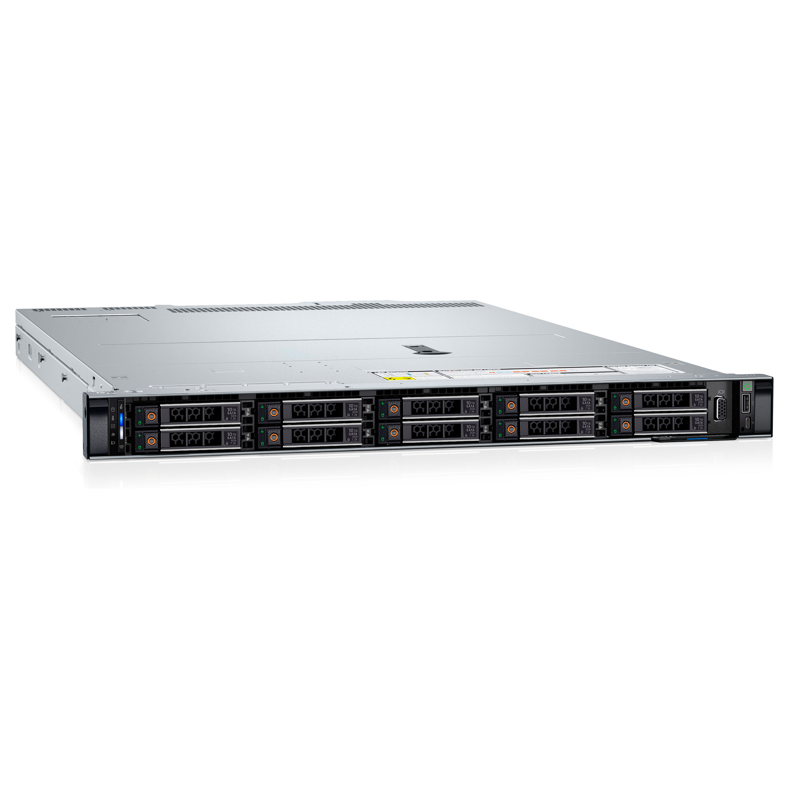 Dell PowerEdge R660xs Rack Server 1U – Intel Xeon Silver 4514Y, 64GB DDR5 ECC, 2x480GB SSD SATA, Dual 1100W Redundant PSU - 3