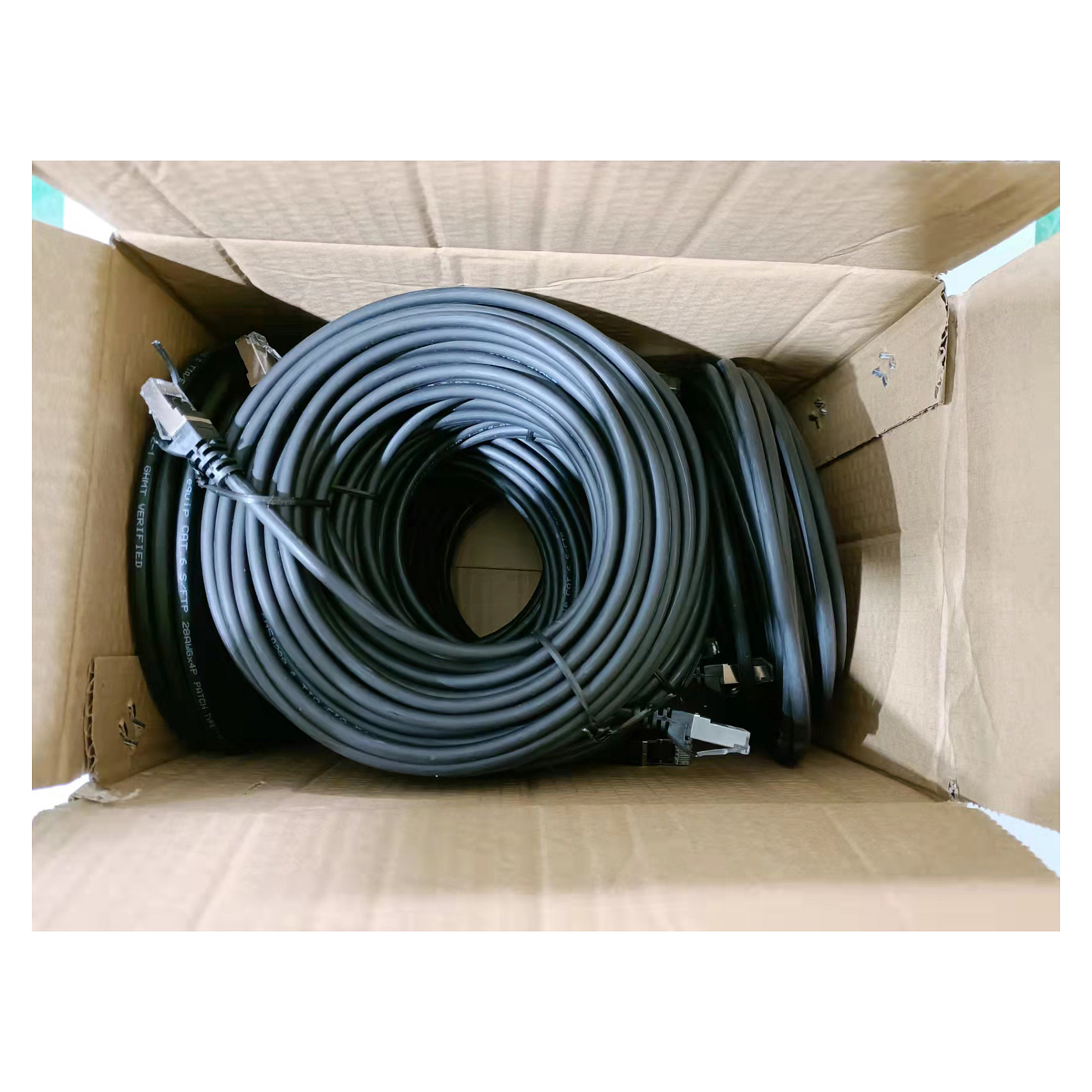 Kabllo për Rrjet Equip Patch Cable Cat6 / 34x Set / S/FTP / 2xRJ45 / 2.00m / LSZH - Zezë - 2