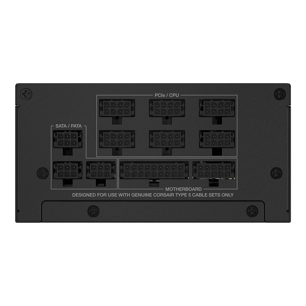 Furnizues Energjie Corsair SF Series SF1000 / 1000W / SFX / ATX 3.1 / 80 PLUS Platinum / Fully Modular - Zezë - 4