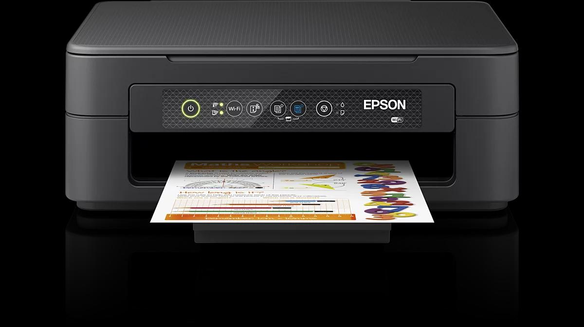 Printer Multifunksional Epson Expression Home XP-2200, Inkjet me Ngjyra, A4, 8ppm, 5760x1440DPI, Wi-Fi, USB - Zezë - 1