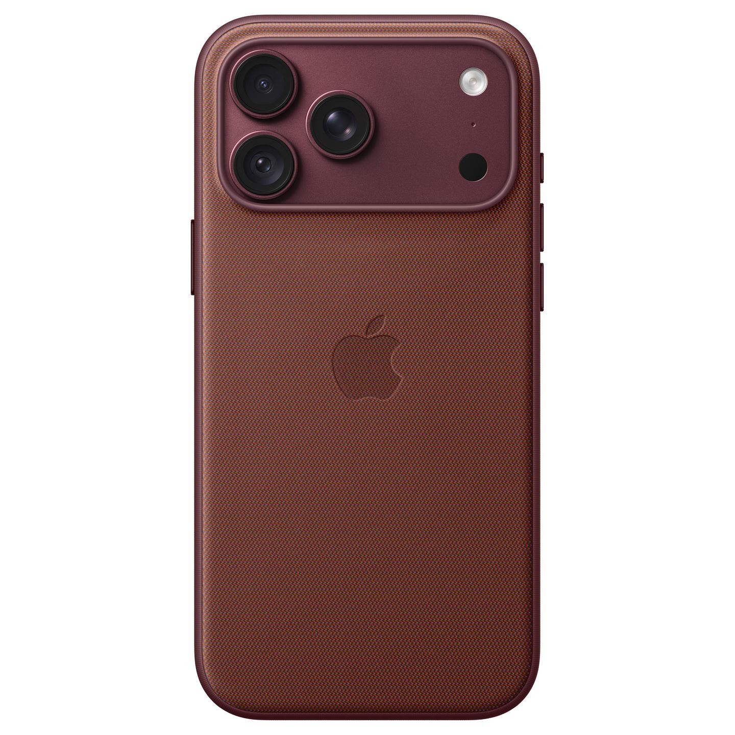 Case për Telefon Apple TechWoven, MagSafe, iPhone 18 Pro Max - Burgundy