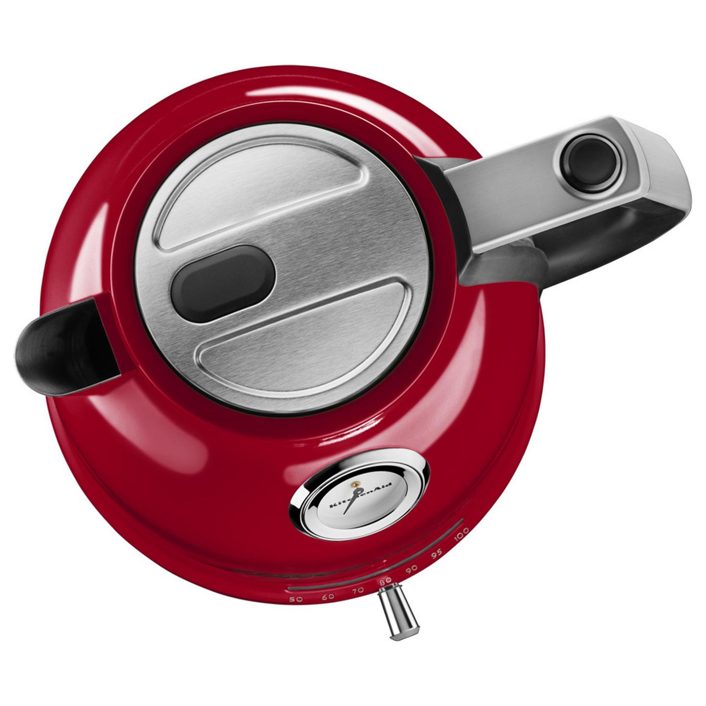 Çajnik Elektrik KitchenAid Artisan 5KEK1522ECA, 1.5L, 2400W, Temperaturë e Rregullueshme, 360° – Kuqe - 3