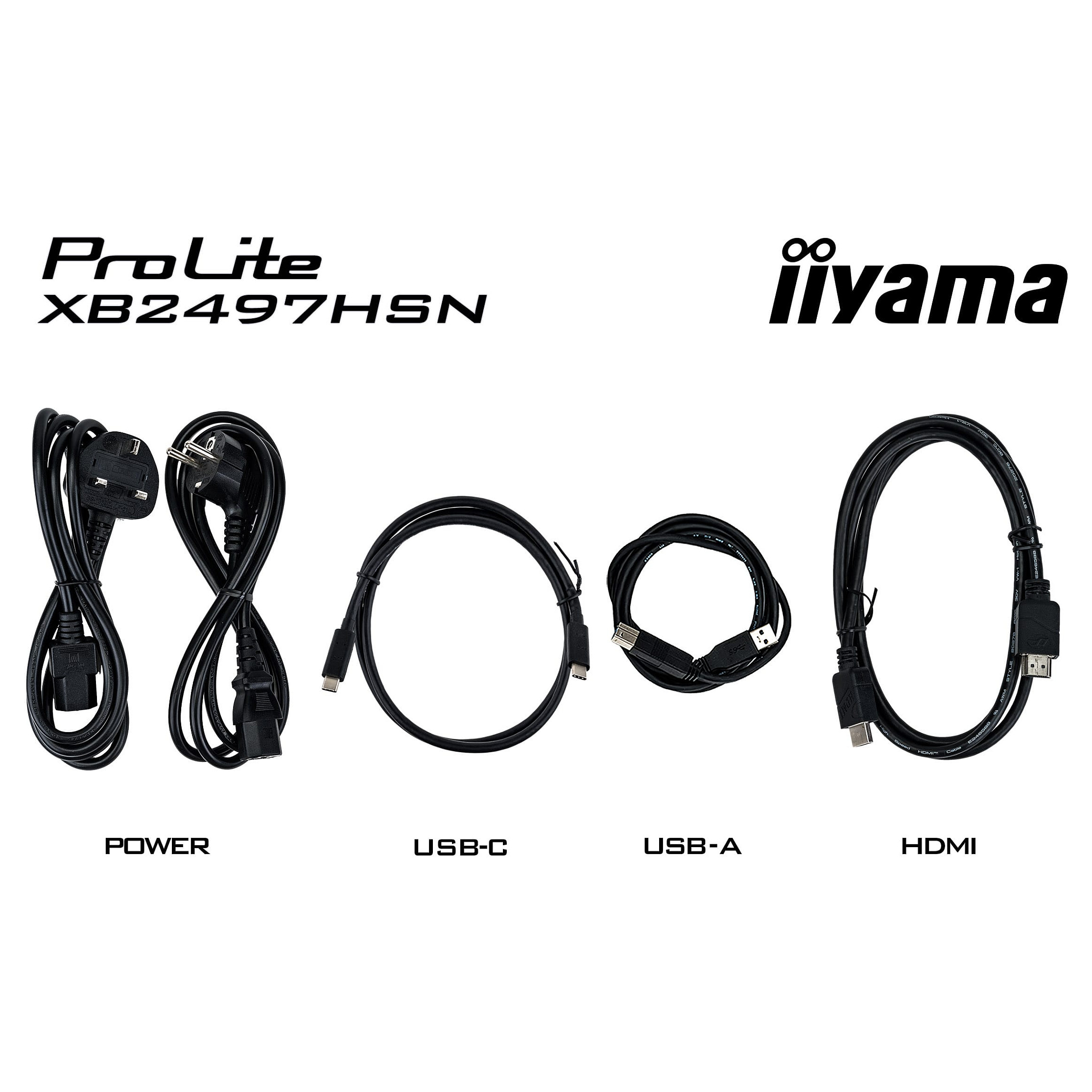 Monitor iiyama ProLite XB2497HSN-B1 / 23.8"/ Full HD IPS / LED / 100Hz / 1ms / HDMI+USB+DP - Zezë - 18