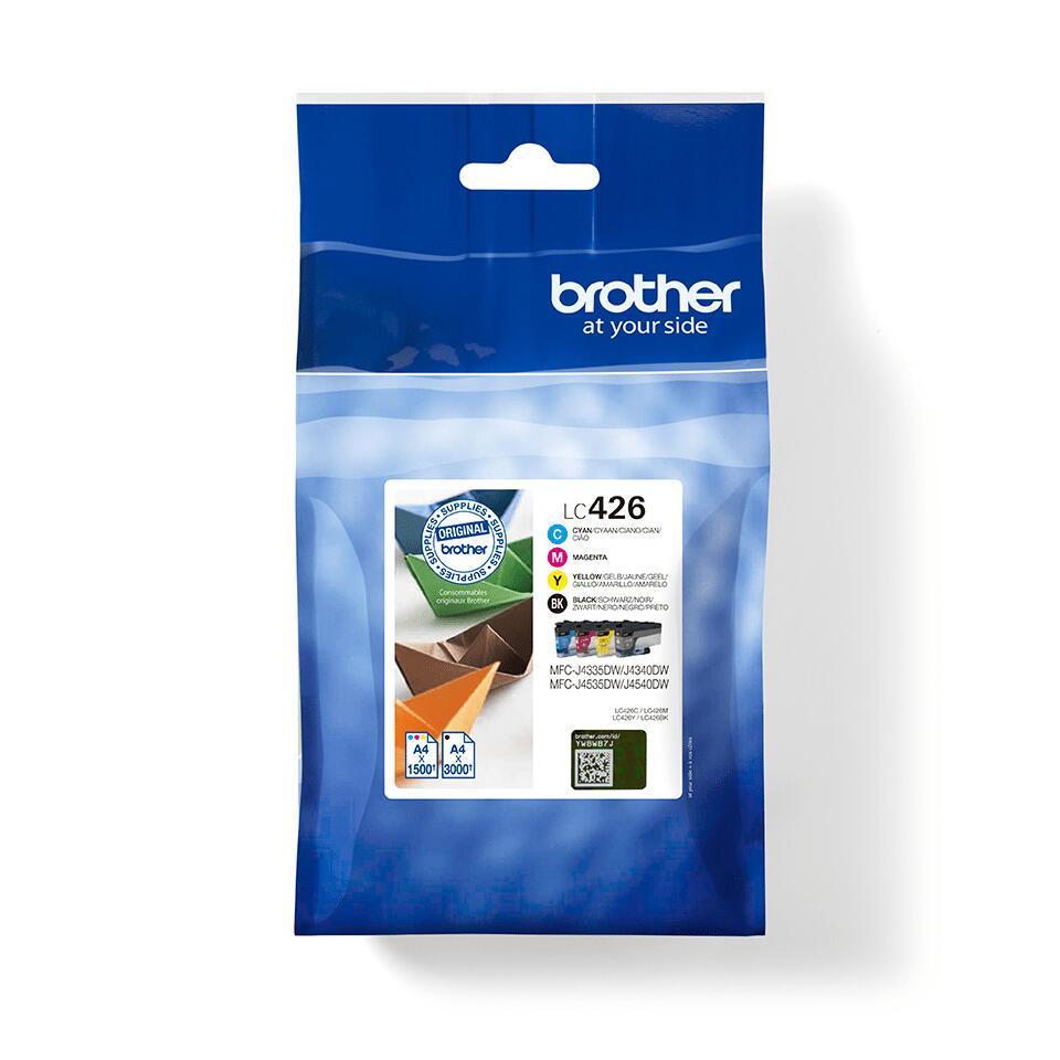 INK Brother LC-424VAL / 750 faqe / Multipack - Shumëngjyrësh - 3