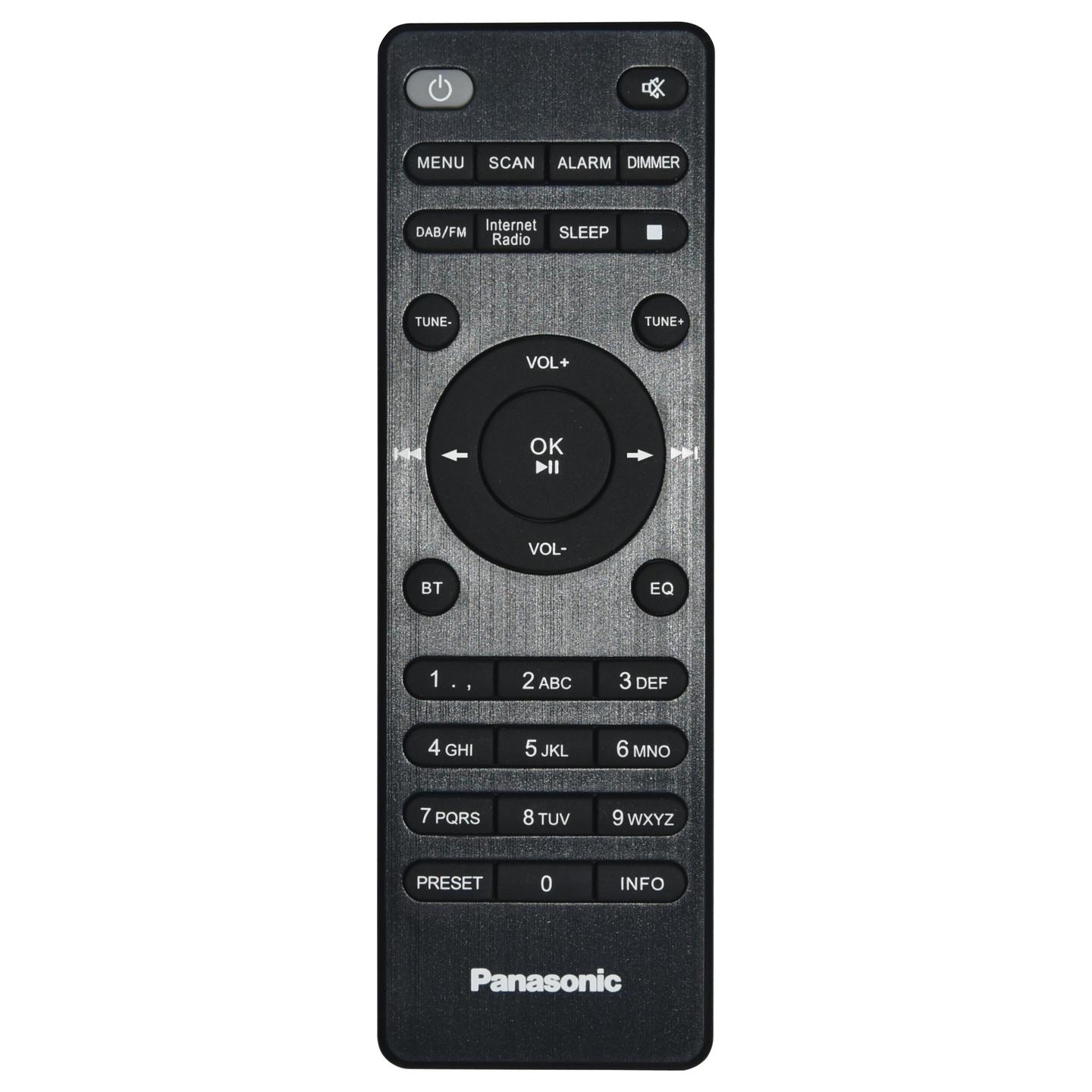 Radio portative Panasonic RF-D40EG-K, 6W, FM, Wi-Fi, Ekran LCD 2.4" - Zezë - 4