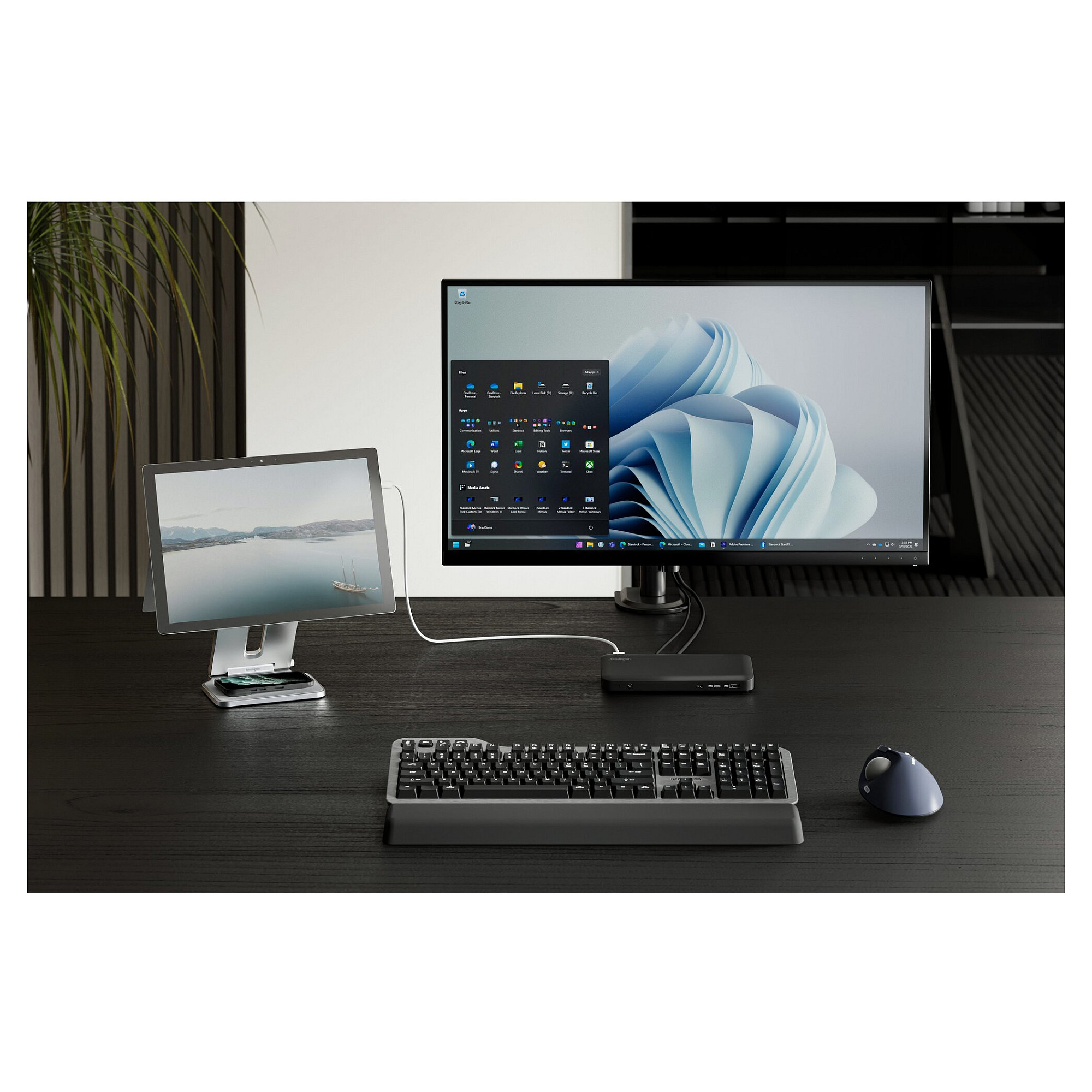 Mbajtëse për laptop Kensington mount Surface Pro & Go (Designed for Surface) - 4