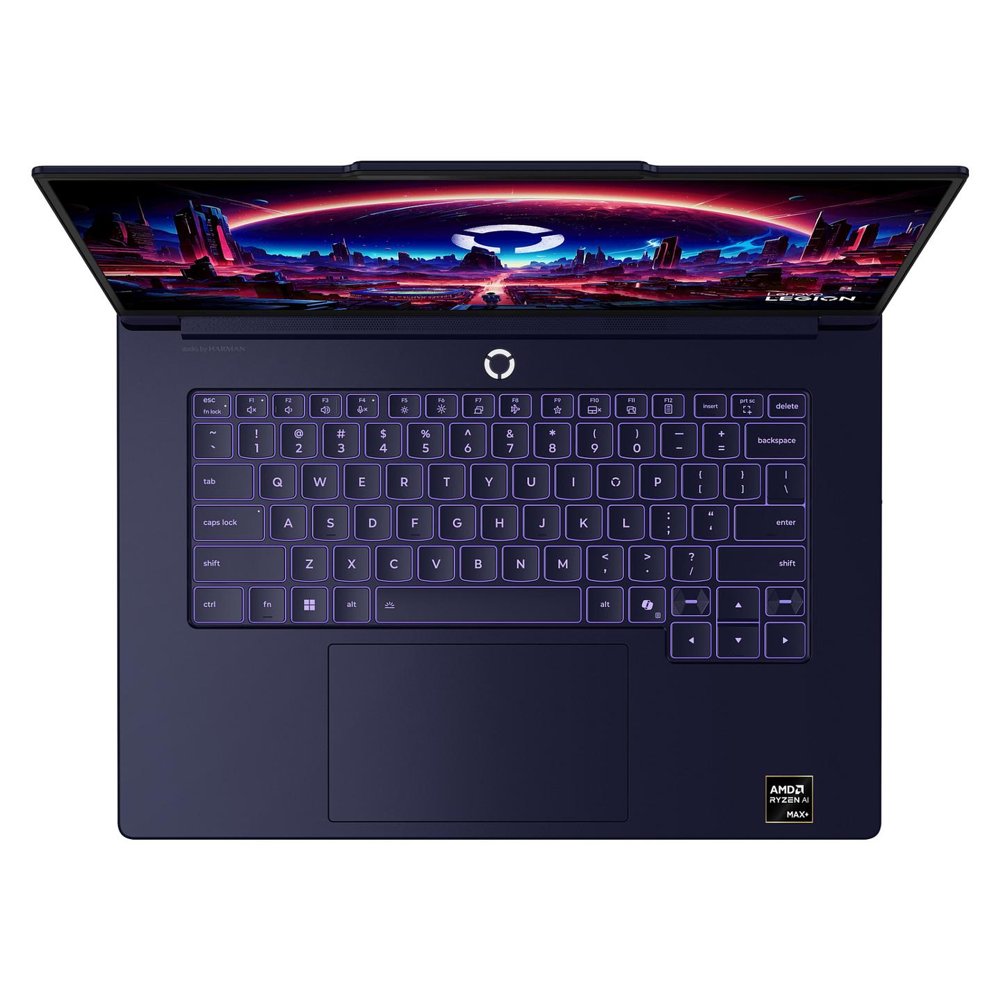 Laptop Gaming Lenovo Legion 7 15ASH11 / Ryzen AI Max+ 392 / 64GB LPDDR5X / 1TB / 15.3" WQXGA OLED 165Hz / AMD Radeon 8060S - Blu - 4