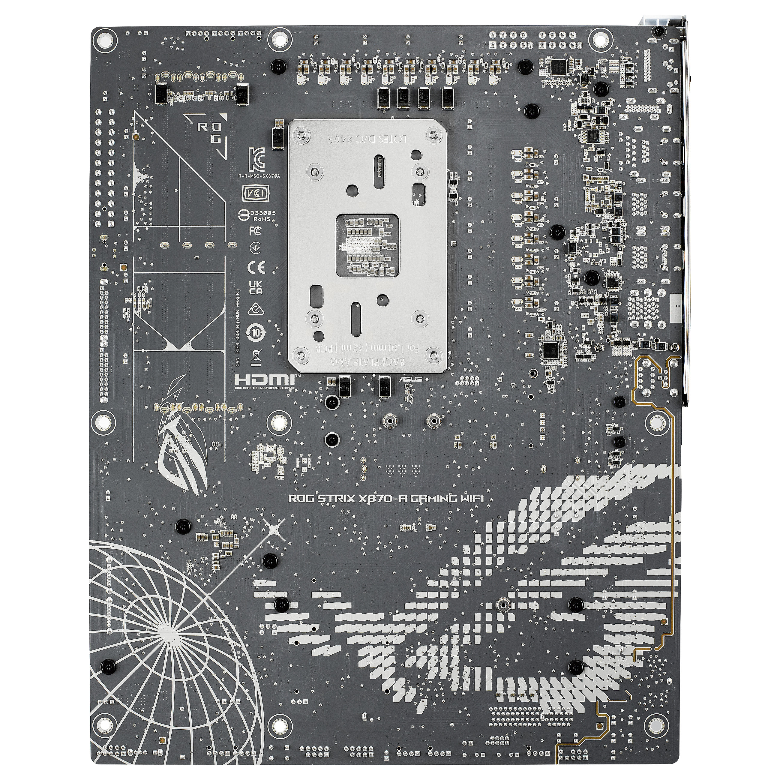 Pllakë Amë ASUS ROG STRIX X870-A GAMING WIFI / AMD AM5 / X870 / DDR5 / ATX / Wi-Fi 7 / 2.5GbE LAN - 11