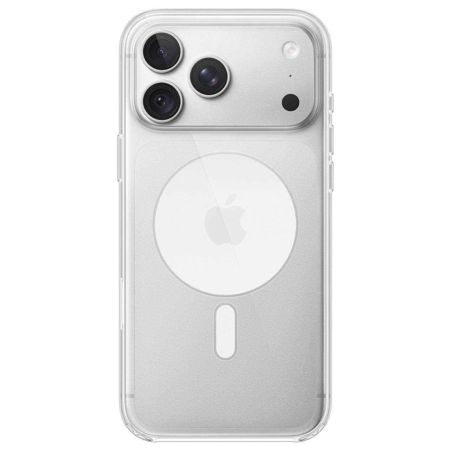 Case për Telefon Apple Clear, MagSafe, iPhone 18 Pro Max - Transparent - 3