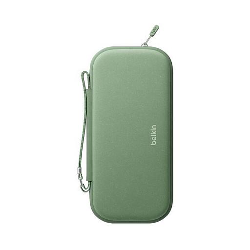 Case për Konsolë Gaming Belkin, Nintendo Switch 2, Rezistent ndaj Ujit dhe Goditjeve, Xhep për Kartela Lojërash, Mbajtëse për AirTag – Gjelbër - 9