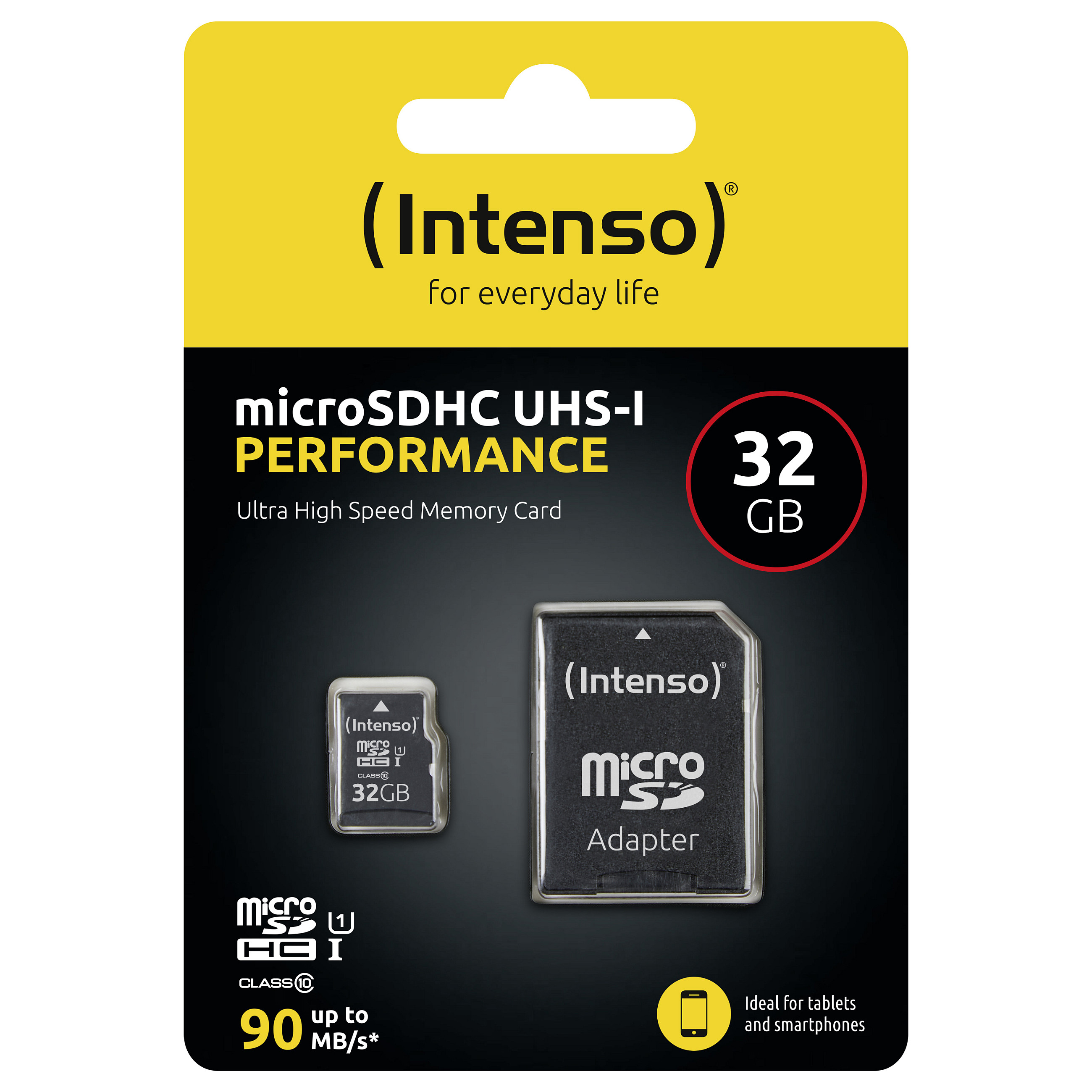 Kartë Memorie SD CARD 32GB Intenso 3424480 Micro - UHS-I - 2