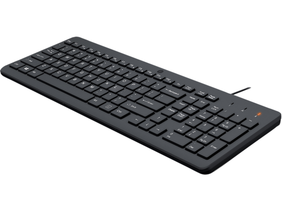 Tastierë me Kabllo HP 150 USB – Zezë - 2