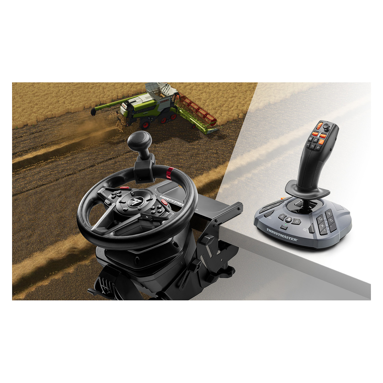 Kontroller Timon Thrustmaster T128 SimTask Farming Pack - Zezë - 9