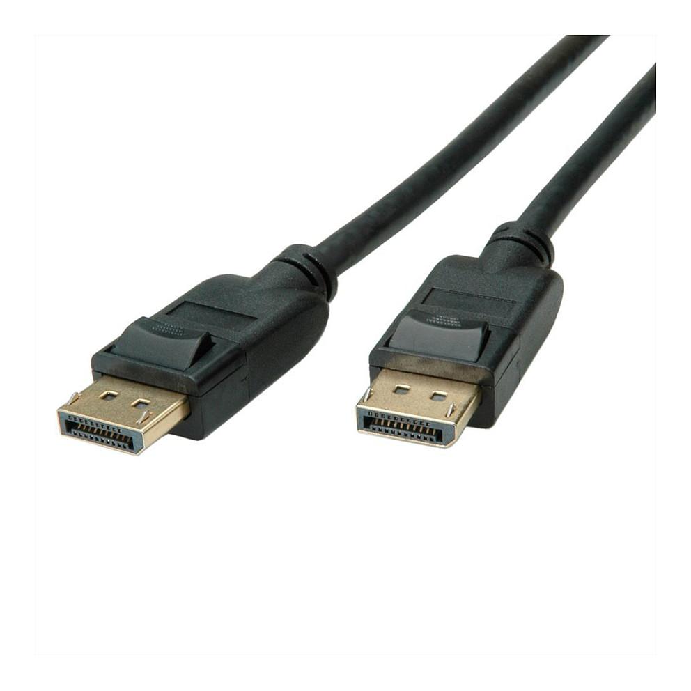 Kabllo DisplayPort ROLINE GREEN 11.44.5812 / DisplayPort 1.4 / 3m / 8K 120Hz - Zezë