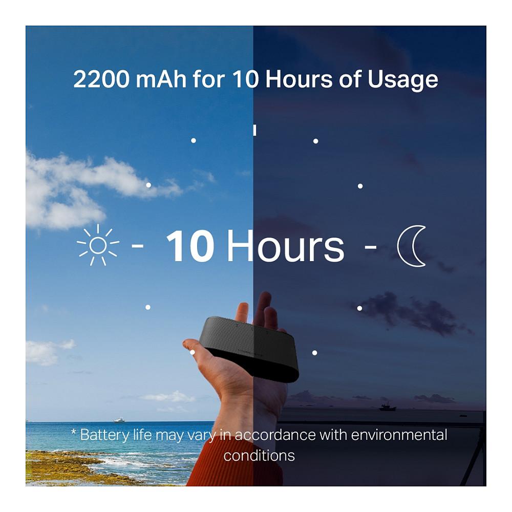 MERCUSYS, MT110, Ruter Portativ, 4G LTE, Wi-Fi 4, N150, Single-Band 2.4GHz, Nano-SIM, Bateri 2200mAh – Zezë - 5