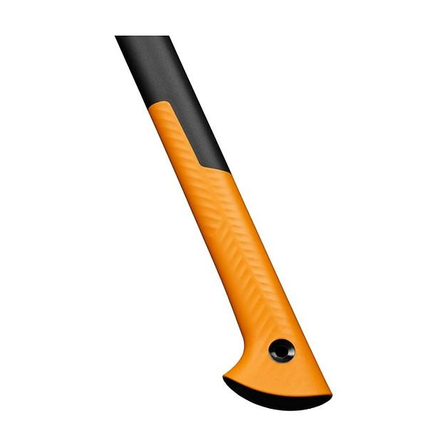 Sëpatë për Çarjen e Drurit Fiskars X-series X24, Madhësi M, 60cm, me Mbrojtëse Tehu - Zezë/Portokalli - 4